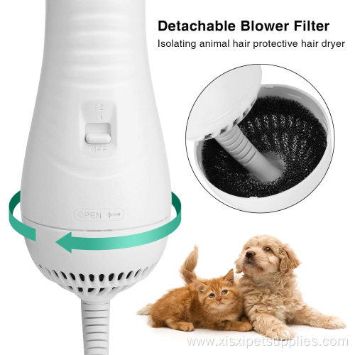 multi-functional 2-in-1 pet grooming dryer